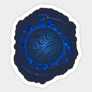 Tribal Water. Sticker